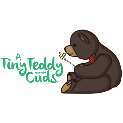 Tiny Teddy Toddler Embroidered Zip Hoodie