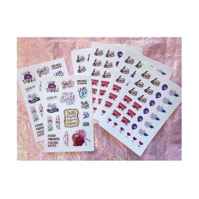 Dungeons & Dragons Journal Sticker Set 