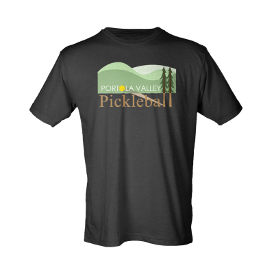 PV Pickleball - Unisex Poly-Rich T-Shirt - Dark Colors