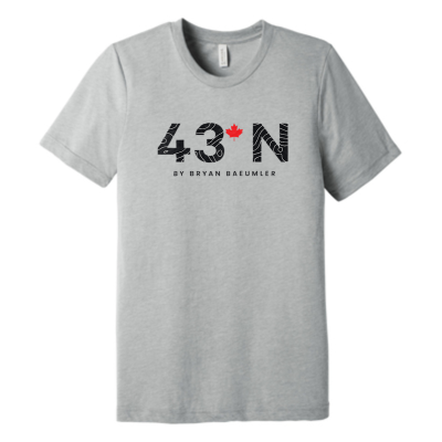 43°N Limited Edition Topography T-Shirt