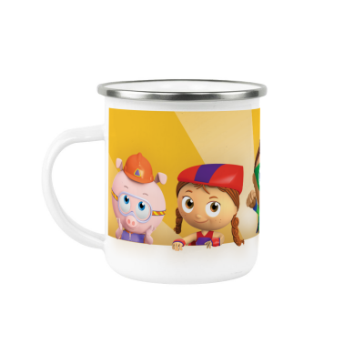 Super Why! Stainless Steel Enamel Mug (12 oz)