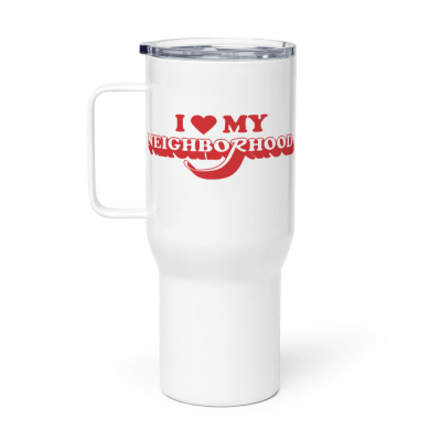 MPB Travel Mug with a Handle - 25 oz/739 ml