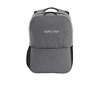 Always Tired Embroidered Port Authority  Access Square Backpack