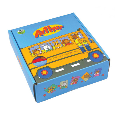 Arthur's School Bus Buddies Socks Gift Box - 12 Pairs (Kids)