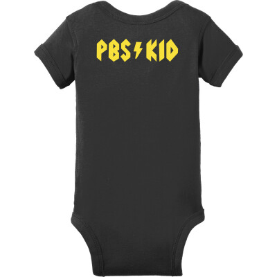 PBS KIDS Bolt Infant Short Sleeve Baby Rib Bodysuit