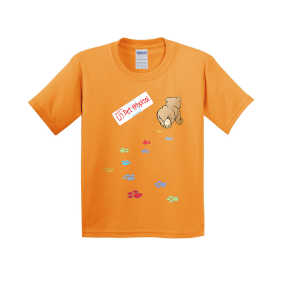 Li'L PET HOSPITAL "Catch Me If You Can"    YOUTH UNISEX Heavy 100% Cotton T-Shirt