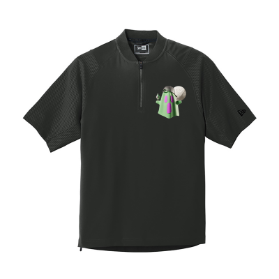 Pigeon fantom New Era Cage Short Sleeve 1/4-Zip Jacket