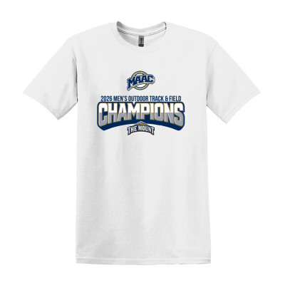 Mount St. Mary's University - 2026 Men's Outdoor Track & Field Champions Tee