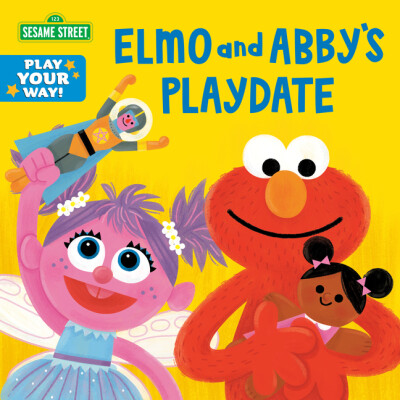 Sesame Street: Elmo and Abby's Playdate Board Book