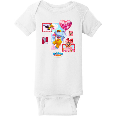 Bubbles & Friends Happy Valentines Day Onesie