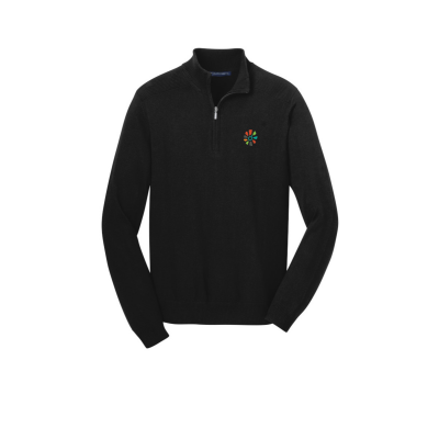 Port Authority 1/2-Zip Embroidered Sweater or Similar
