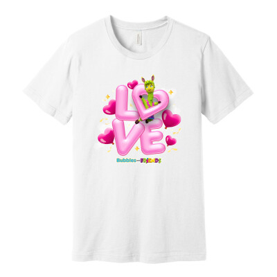 Bubbles & Friends Phoebe Love Womens T-Shirt
