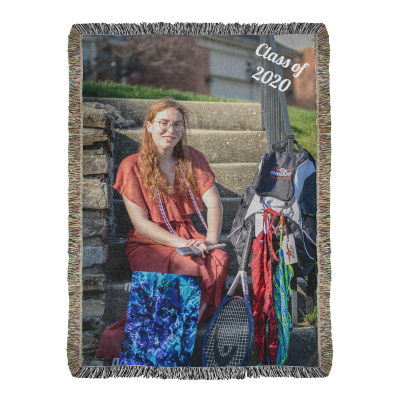 Woven Blankets - (52" x 37")