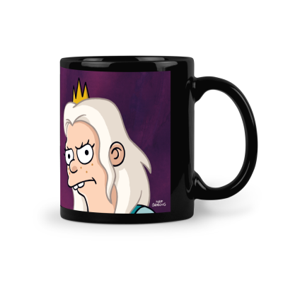 Bean 11oz Black Ceramic Mug
