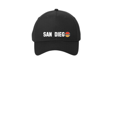 Classic San Diego Five-Panel Twill Cap