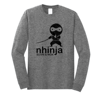 Nhinja Sushi Colors Cotton Heritage MC1182 Unisex Premium Long Sleeve