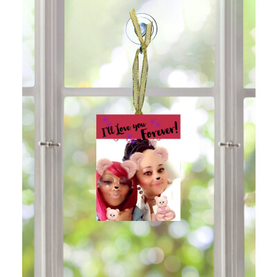 Glass Ornament - Oval (Portrait 3.75" x 3")