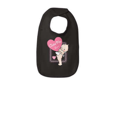 Kewpie® - Cutie-Pie / Rabbit Skins Infant Premium Jersey Bib
