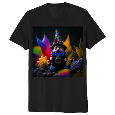 Colorful Gnome Organic Cotton Tee GnarFather