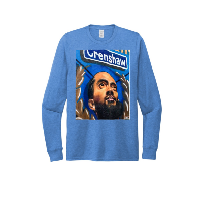 Nipsey Crenshaw Long sleeve Tee KISMET & KARMA KOLLECTION