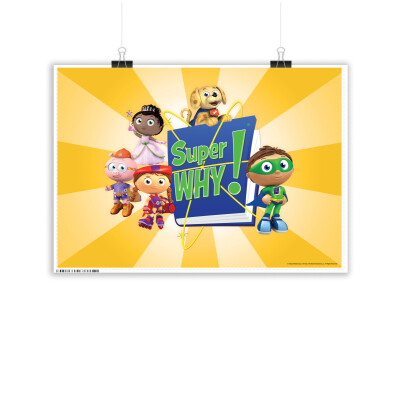 Super WHY! Landscape Poster (16.5" x 23.4")