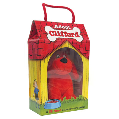 Book - Adopt Clifford (Adopt A...): Plush and Book