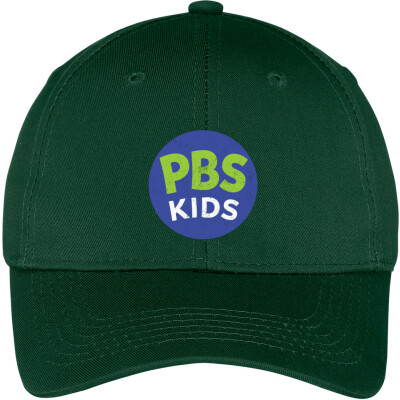 PBS KIDS Logo Youth Six-Panel Twill Cap