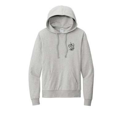 Gnar AF DAO B&W Logo Organic Pullover Hoodie GnarFather