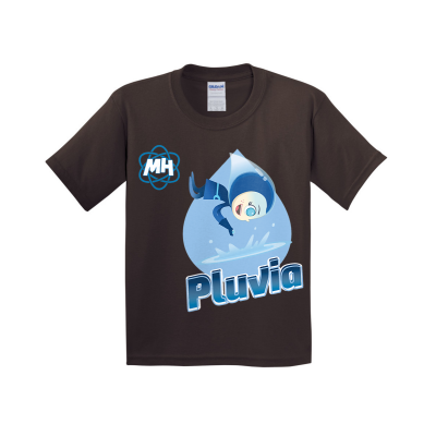 METEOHEROES "Pluvia" UNISEX YOUTH Heavy 100% Cotton T-Shirt