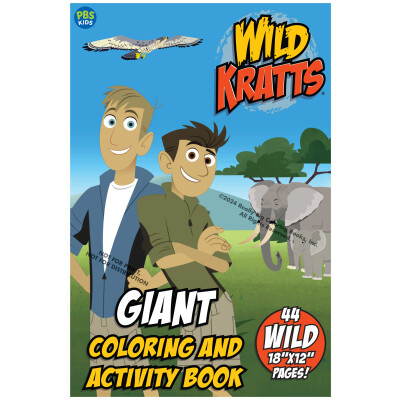 Wild Kratts Giant Coloring and Activity Book - 12 x 18