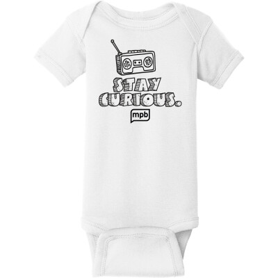Infant Short Sleeve Baby Rib Bodysuit
