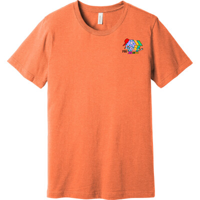 PBS KIDS P-Pals Unisex Heather CVC Short Sleeve Tee