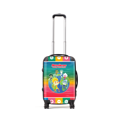 METEOHEROES "Saving Planet Earth" Cabin Carry-On Suitcase 19" x 25"