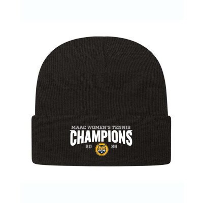 Quinnipiac University - 2026 Women's Tennis Champions Beanie