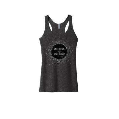"Sparkle and Shine" Next Level™ Women’s Tri-Blend Racerback Tank