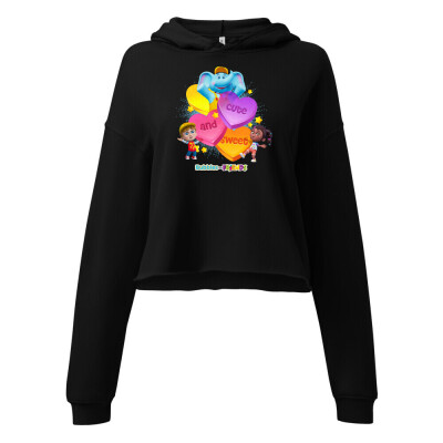 Women's Cropped Hoodie | Bella + Canvas 7502