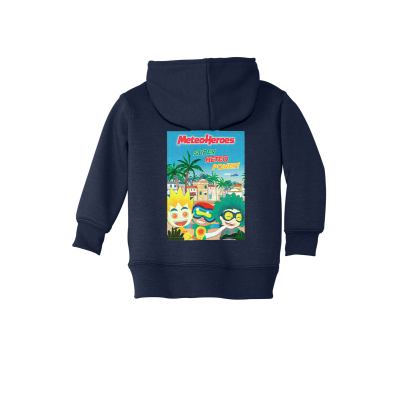 METEOHEROES "Meteo Power" TODDLER Zip Hoodie  PRINTED ON TWO SIDES 