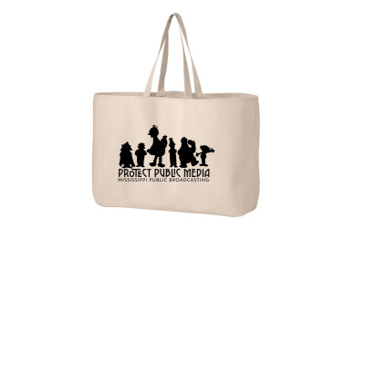 Protect Public Media Jumbo Tote