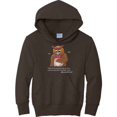 Lawrence the Owl Youth Hoodie