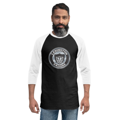 RAIDERS UNISEX 3/4 Sleeve Raglan Shirt (5 COLORS)