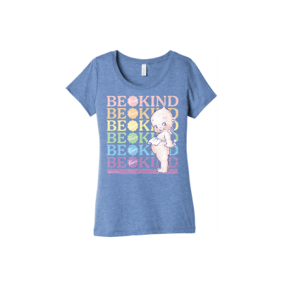 Kewpie® / Be Kind - BELLA+CANVAS Women’s Tri-blend Short Sleeve Tee