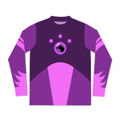 Grey Wolf Creature Power Suit Top - TODDLER