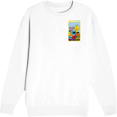 Sesame Squad Premium Adult Crewneck Sweatshirt