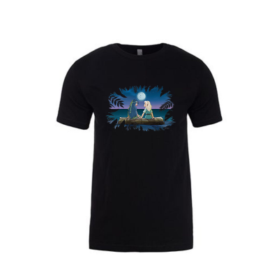 Bean and Mora Moonlight - Men's T-Shirt