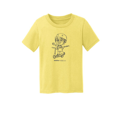 Bubbles and Friends - Happy Doodles Braden Toddler T-Shirt
