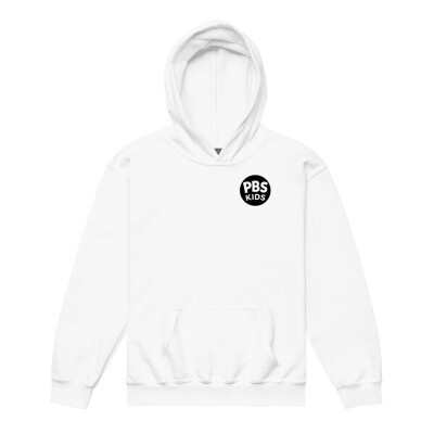 PBS KIDS Forever Curious Youth Heavy Blend Hoodie | Gildan 18500B