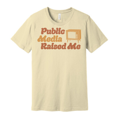 Public Media Raised Me Short Sleeve Tee