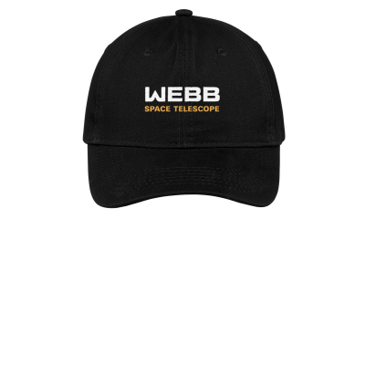 Webb Space Telescope Logo Embroidered Brushed Twill Cap 