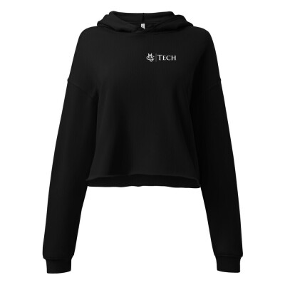 CMU Tech - Women's Cropped Hoodie