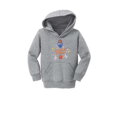 Hustle Basketball - Toddler Core Fleece Pullover Hooded Sweatshirt